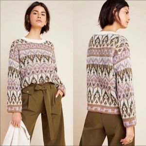 NWT Anthropologie Fabiana Sweater, Small